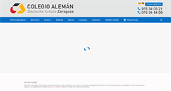 Desktop Screenshot of colegioaleman.com