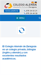 Mobile Screenshot of colegioaleman.com